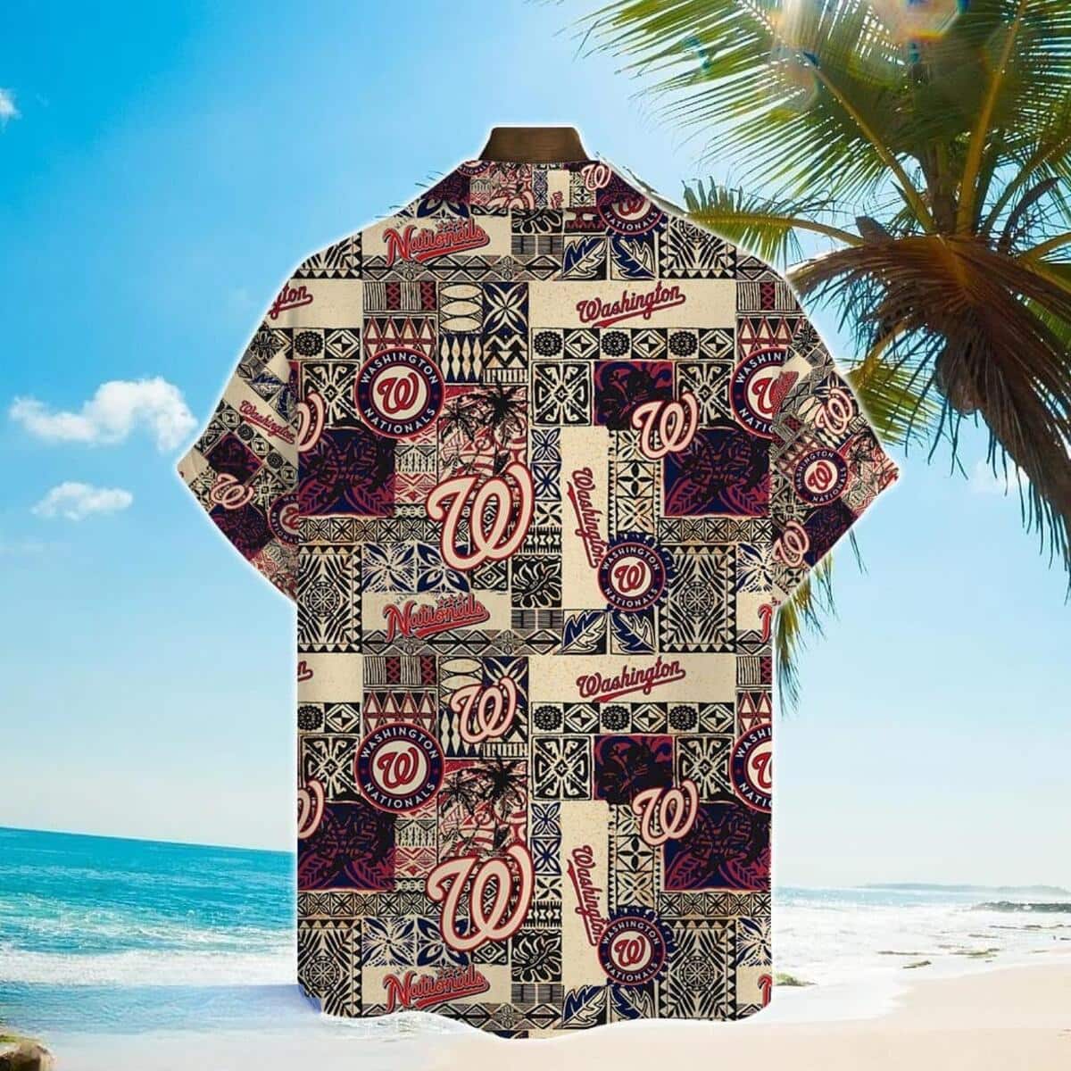 MLB Washington Nationals Hawaiian Shirt Gift For Baseball Fans MLB Washington Nationals Hawaiian Shirt Gift For Baseball Fans
