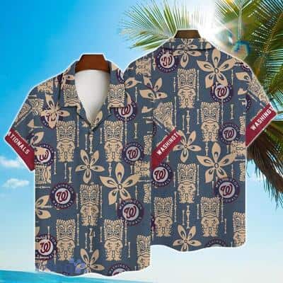 MLB Washington Nationals Hawaiian Shirt Gift For Beach Vacation