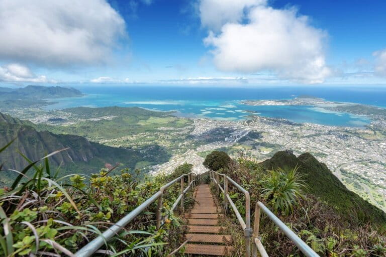 Stairway to Heaven scenery in Haiku poetic form with breathtaking scenery Stairway to Heaven scenery in Haiku poetic form with breathtaking scenery