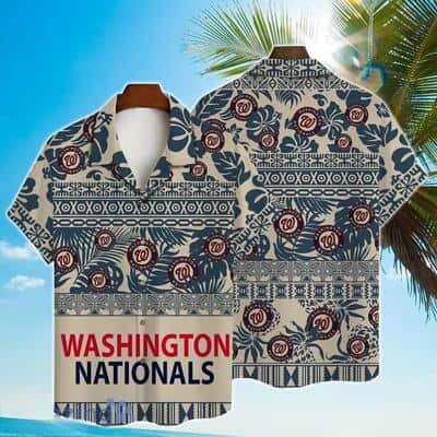 MLB Washington Nationals Hawaiian Shirt Beach Gift For Him