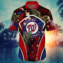MLB Washington Nationals Hawaiian Shirt Summer Aloha Practical Beach Gift Tropical Pattern MLB Washington Nationals Hawaiian Shirt Summer Aloha Practical Beach Gift Tropical Pattern