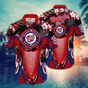 MLB Washington Nationals Hawaiian Shirt Beach Gift For Baseball Fans