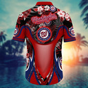MLB Washington Nationals Hawaiian Shirt Beach Gift For Baseball Fans