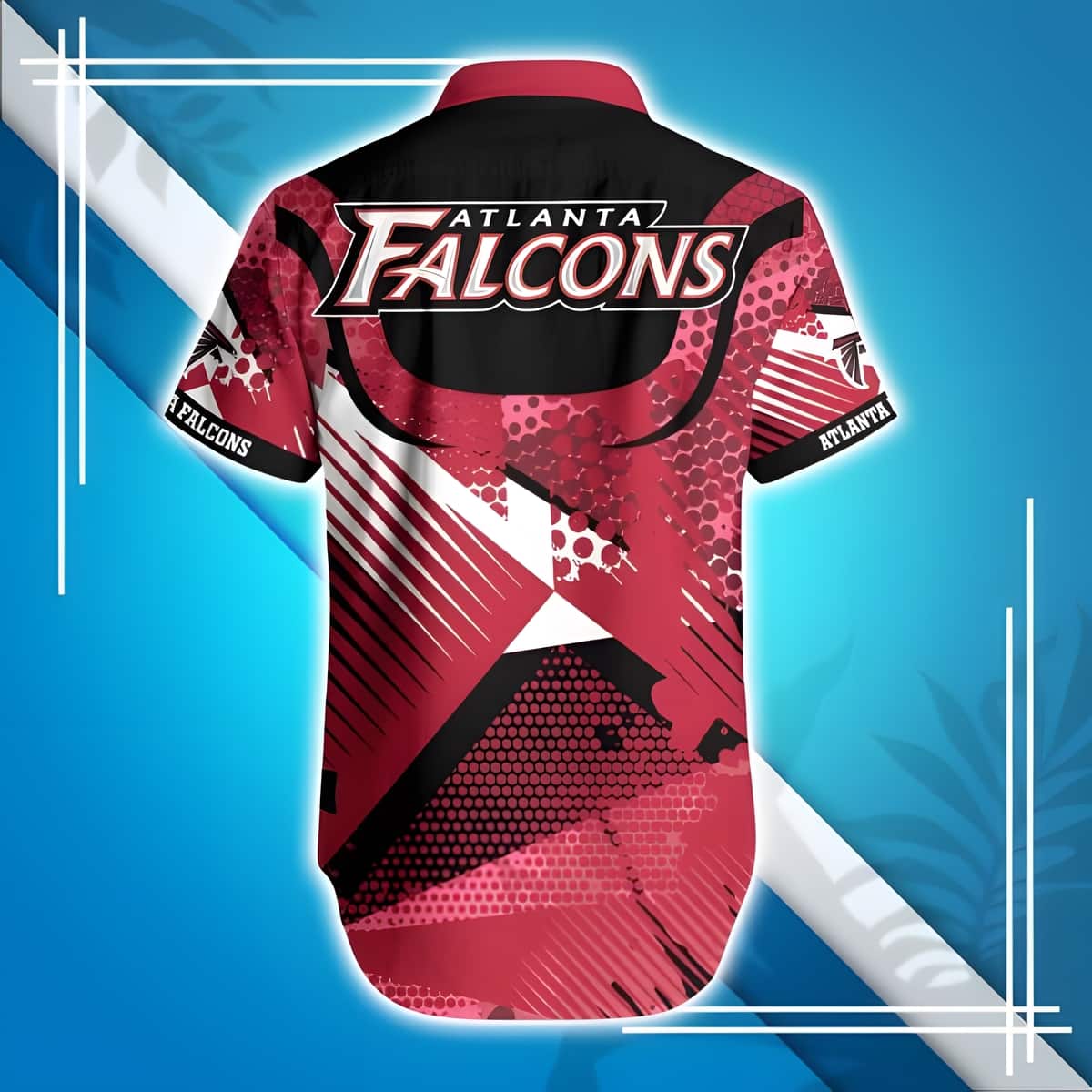 NFL Atlanta Falcons Hawaiian Shirt Summer Vacation Gift For Football Fans NFL Atlanta Falcons Hawaiian Shirt Summer Vacation Gift For Football Fans