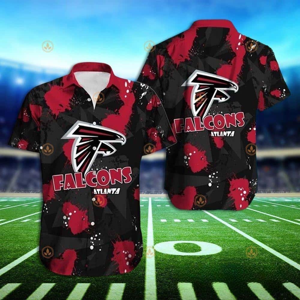 Black Aloha NFL Atlanta Falcons Hawaiian Shirt Trendy Summer Gift Black Aloha NFL Atlanta Falcons Hawaiian Shirt Trendy Summer Gift