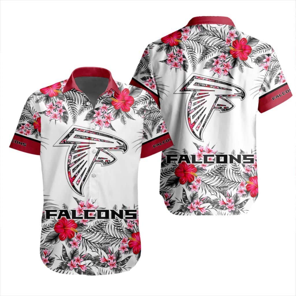 Floral Aloha NFL Atlanta Falcons Hawaiian Shirt Beach Vacation Gift Floral Aloha NFL Atlanta Falcons Hawaiian Shirt Beach Vacation Gift