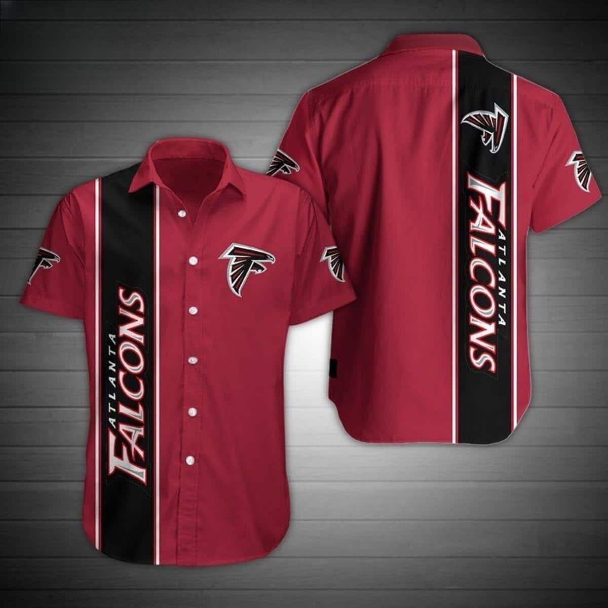 Red Aloha NFL Atlanta Falcons Hawaiian Shirt Gift For Football Fans Red Aloha NFL Atlanta Falcons Hawaiian Shirt Gift For Football Fans