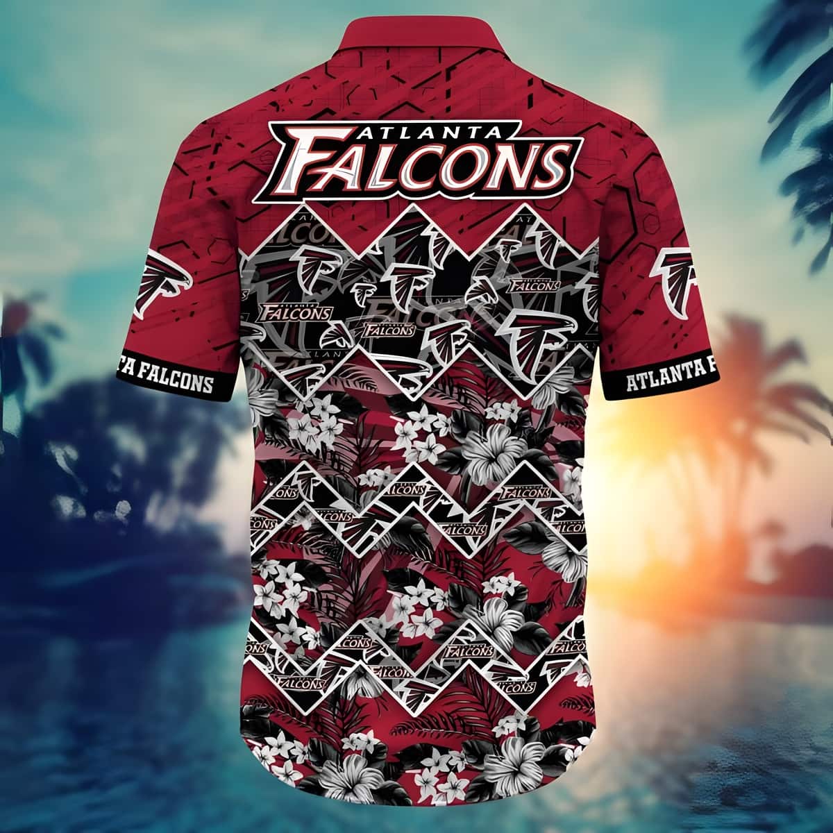 Floral Aloha NFL Atlanta Falcons Hawaiian Shirt Summer Beach Gift Floral Aloha NFL Atlanta Falcons Hawaiian Shirt Summer Beach Gift