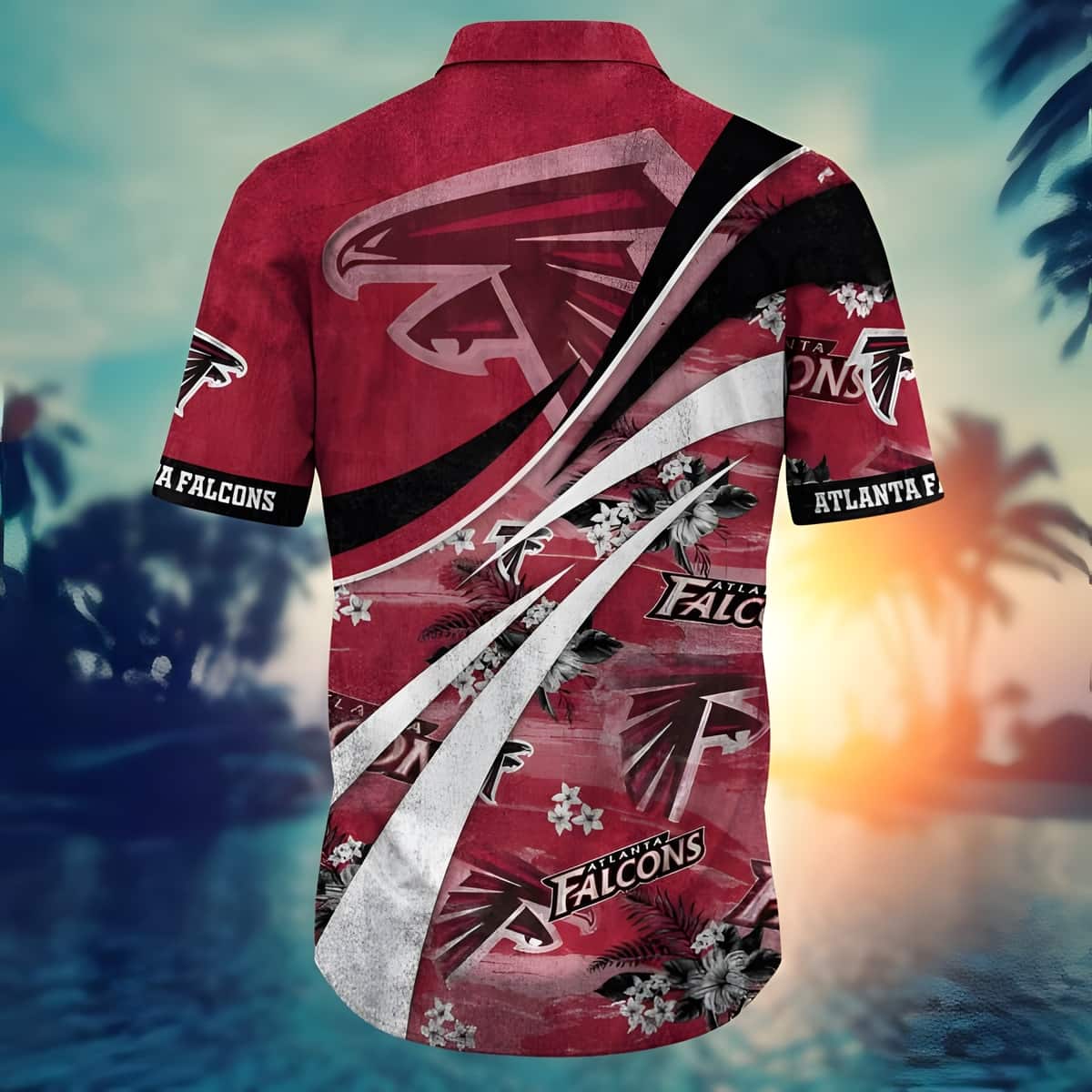 Aloha NFL Atlanta Falcons Hawaiian Shirt Tropical Flower Trendy Summer Gift Aloha NFL Atlanta Falcons Hawaiian Shirt Tropical Flower Trendy Summer Gift