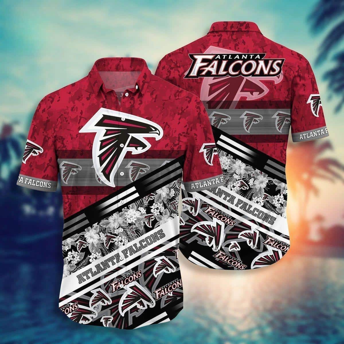 Floral Aloha NFL Atlanta Falcons Hawaiian Shirt Trendy Summer Gift Floral Aloha NFL Atlanta Falcons Hawaiian Shirt Trendy Summer Gift