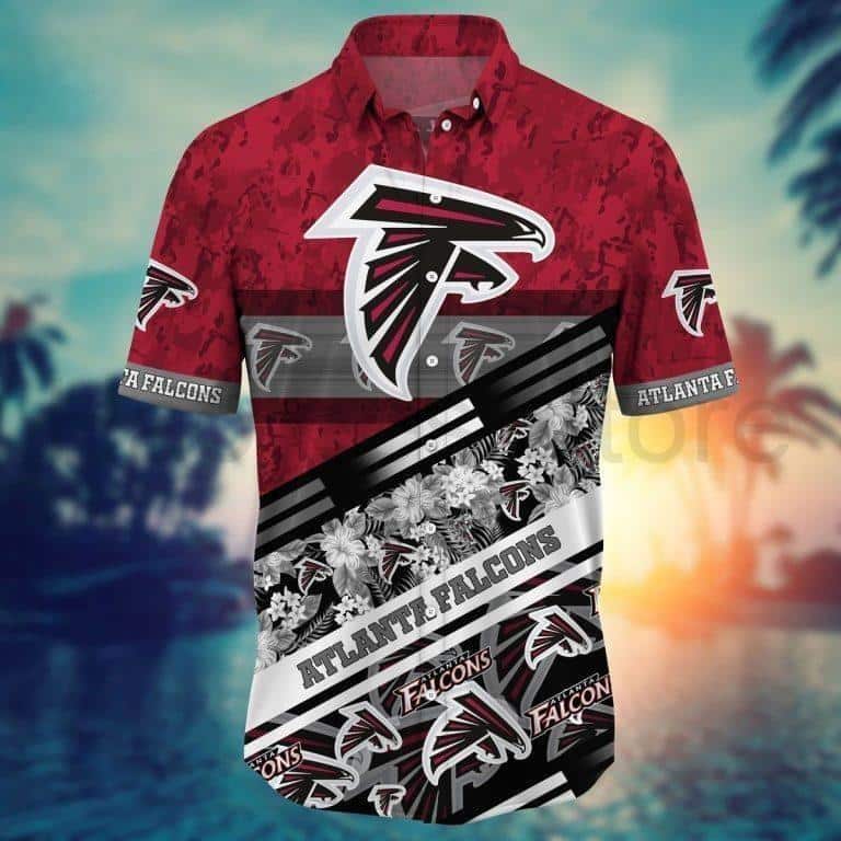 Floral Aloha NFL Atlanta Falcons Hawaiian Shirt Trendy Summer Gift Floral Aloha NFL Atlanta Falcons Hawaiian Shirt Trendy Summer Gift