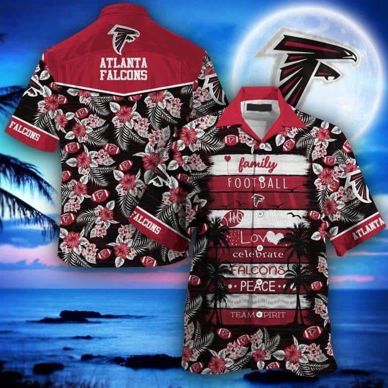 Floral Aloha Atlanta Falcons NFL Hawaiian Shirt Family Football Homerun Team Spirit Floral Aloha Atlanta Falcons NFL Hawaiian Shirt Family Football Homerun Team Spirit