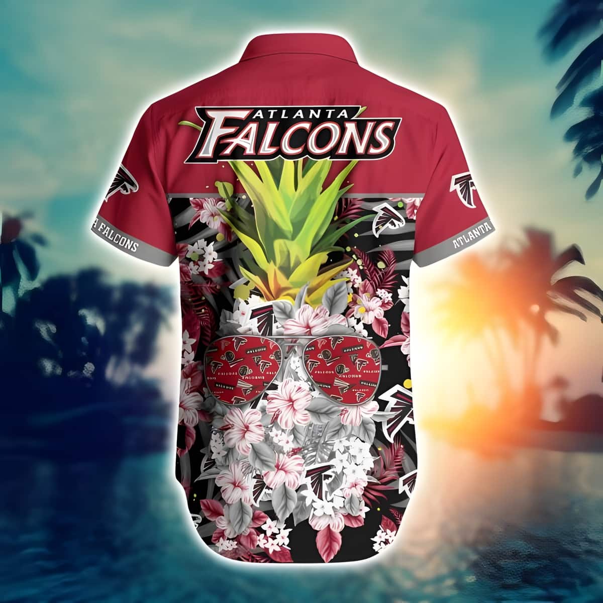 NFL Atlanta Falcons Hawaiian Shirt Cool Pineapple Trendy Summer Gift NFL Atlanta Falcons Hawaiian Shirt Cool Pineapple Trendy Summer Gift