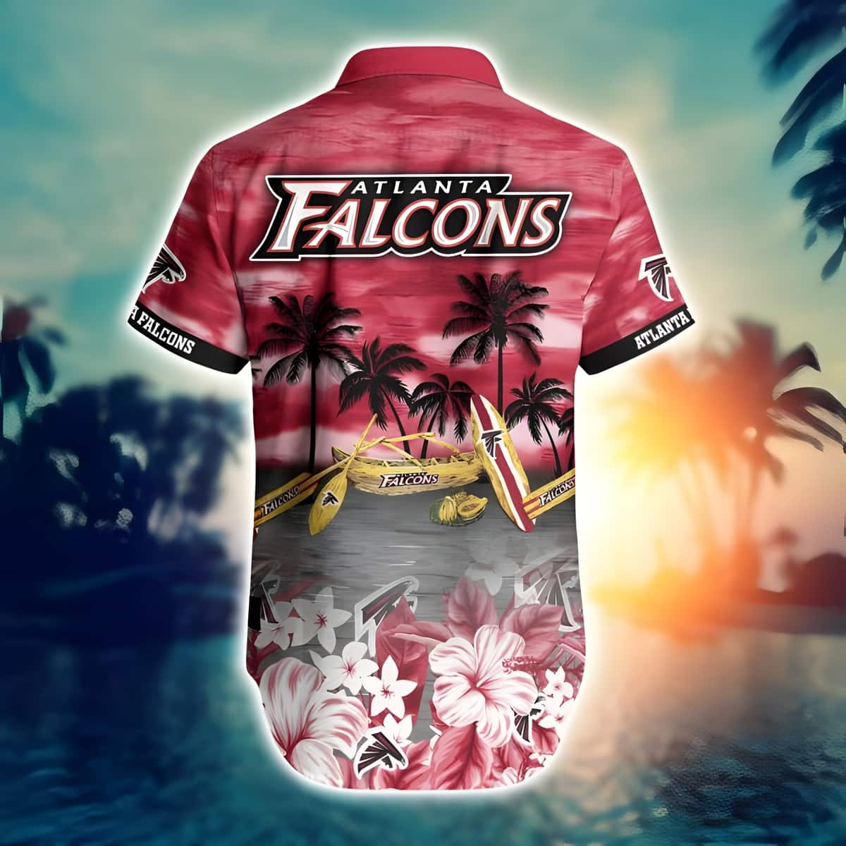 Summer Aloha NFL Atlanta Falcons Hawaiian Shirt Practical Beach Gift Summer Aloha NFL Atlanta Falcons Hawaiian Shirt Practical Beach Gift