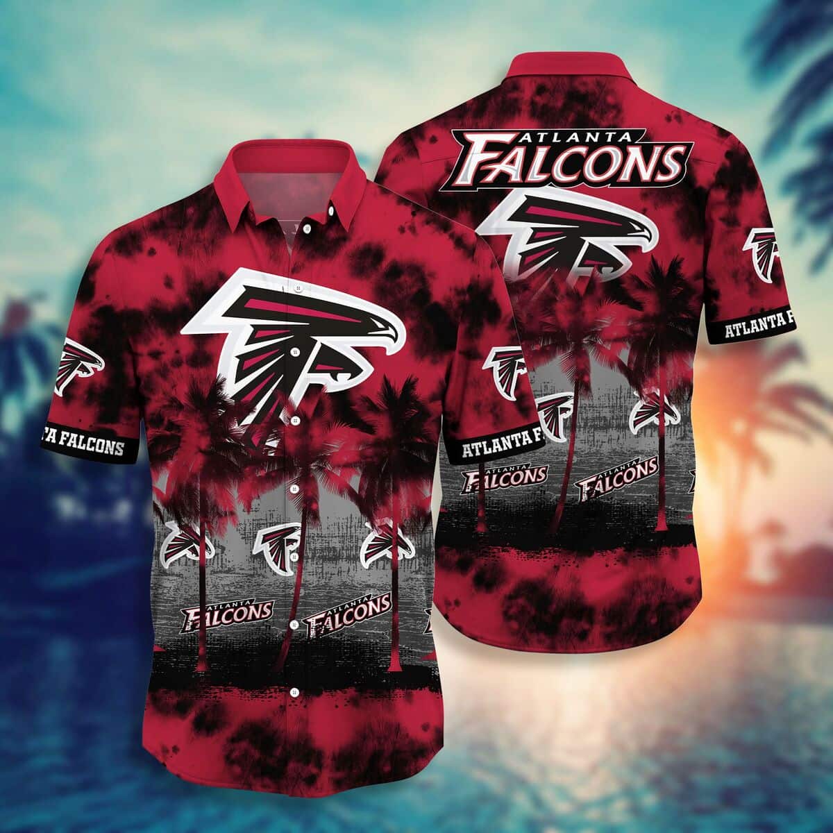 Vintage Aloha NFL Atlanta Falcons Hawaiian Shirt Summer Vacation Gift Vintage Aloha NFL Atlanta Falcons Hawaiian Shirt Summer Vacation Gift