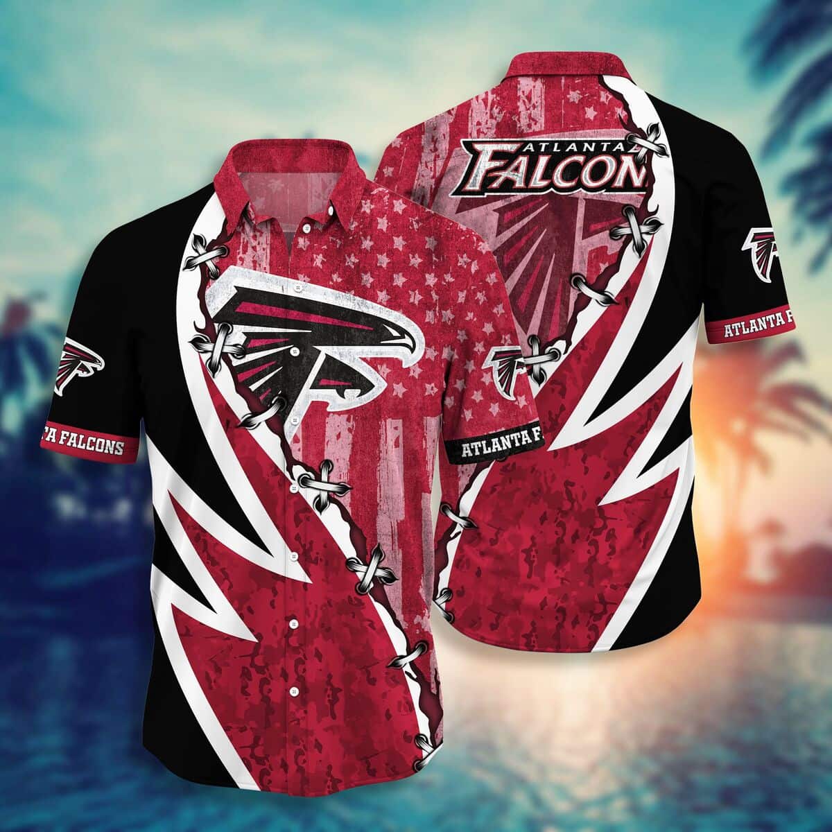 NFL Atlanta Falcons Hawaiian Shirt Trendy Summer Gift NFL Atlanta Falcons Hawaiian Shirt Trendy Summer Gift