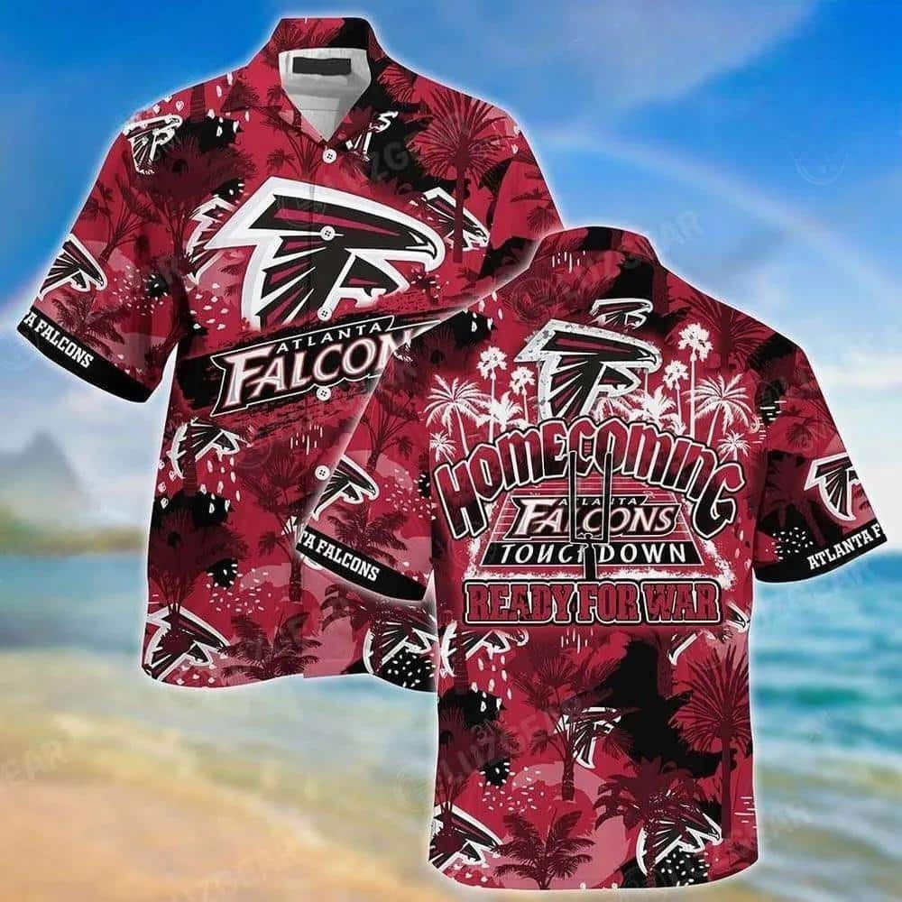 NFL Atlanta Falcons Hawaiian Shirt Home Coming Ready For War NFL Atlanta Falcons Hawaiian Shirt Home Coming Ready For War