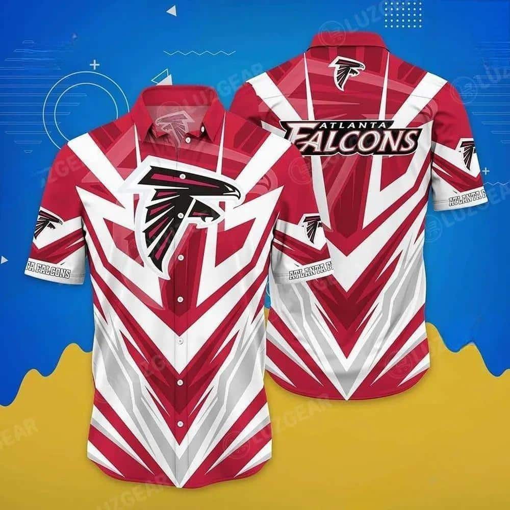 NFL Atlanta Falcons Hawaiian Shirt Beach Gift For Friend NFL Atlanta Falcons Hawaiian Shirt Beach Gift For Friend