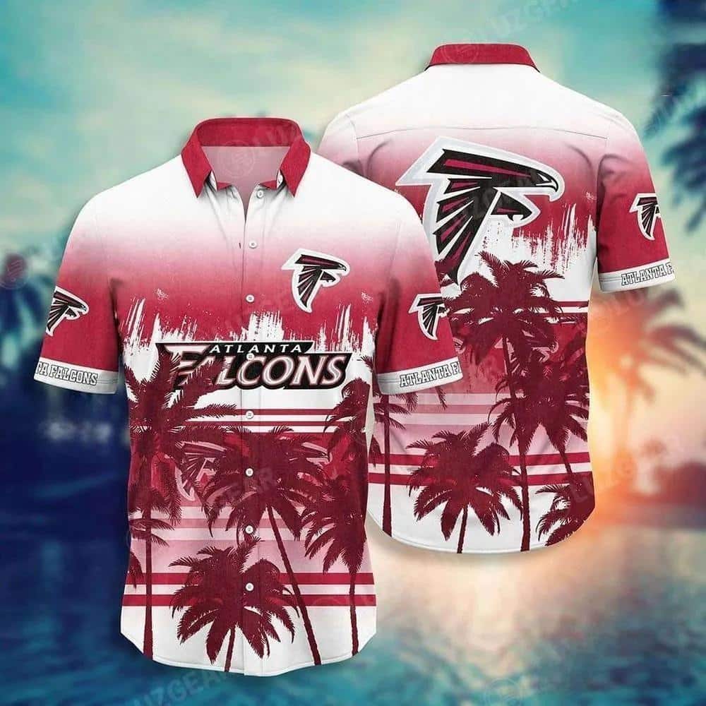 Vintage Aloha NFL Atlanta Falcons Hawaiian Shirt Practical Beach Gift For Him