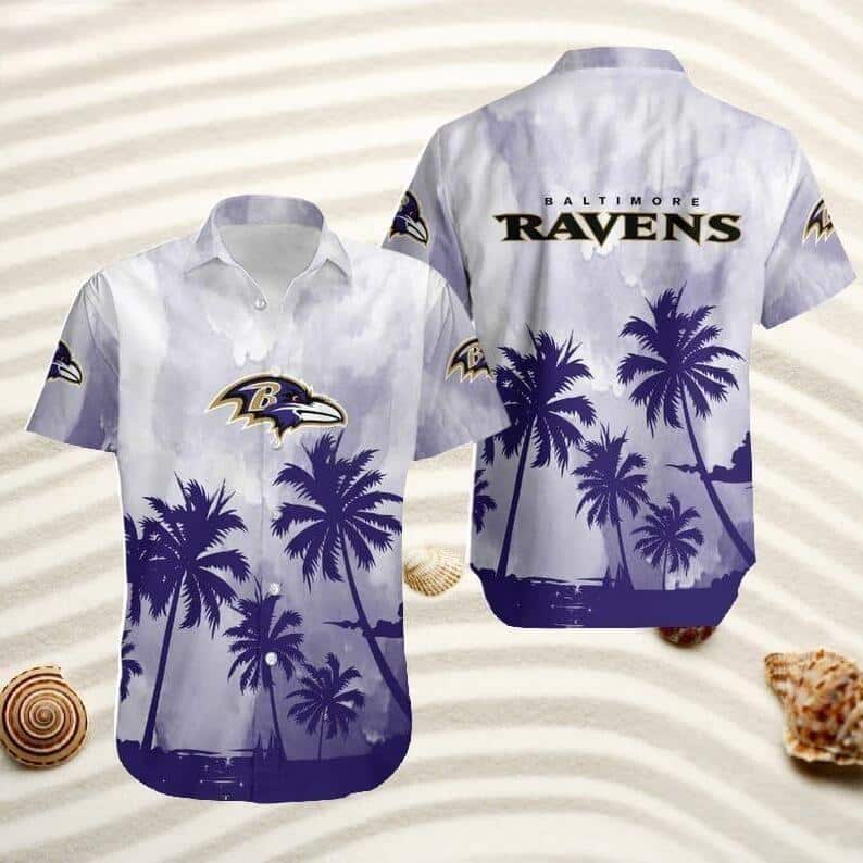 Vintage Aloha NFL Baltimore Ravens Hawaiian Shirt Best Beach Gift Vintage Aloha NFL Baltimore Ravens Hawaiian Shirt Best Beach Gift