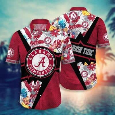 NCAA Alabama Crimson Tide Hawaiian Shirt Gift For College Football Fans
