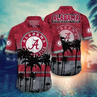 Vintage Aloha Alabama Crimson Tide Hawaiian Shirt Gift For NCAA Fans