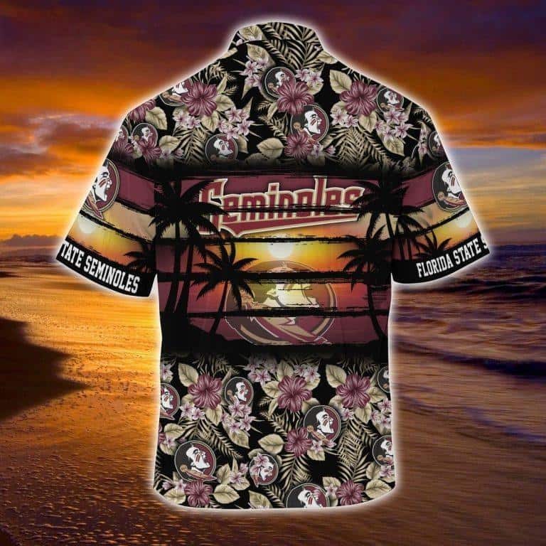 Floral Aloha NCAA Florida State Seminoles Hawaiian Shirt Came All Day Beach Lovers Gift Floral Aloha NCAA Florida State Seminoles Hawaiian Shirt Came All Day Beach Lovers Gift