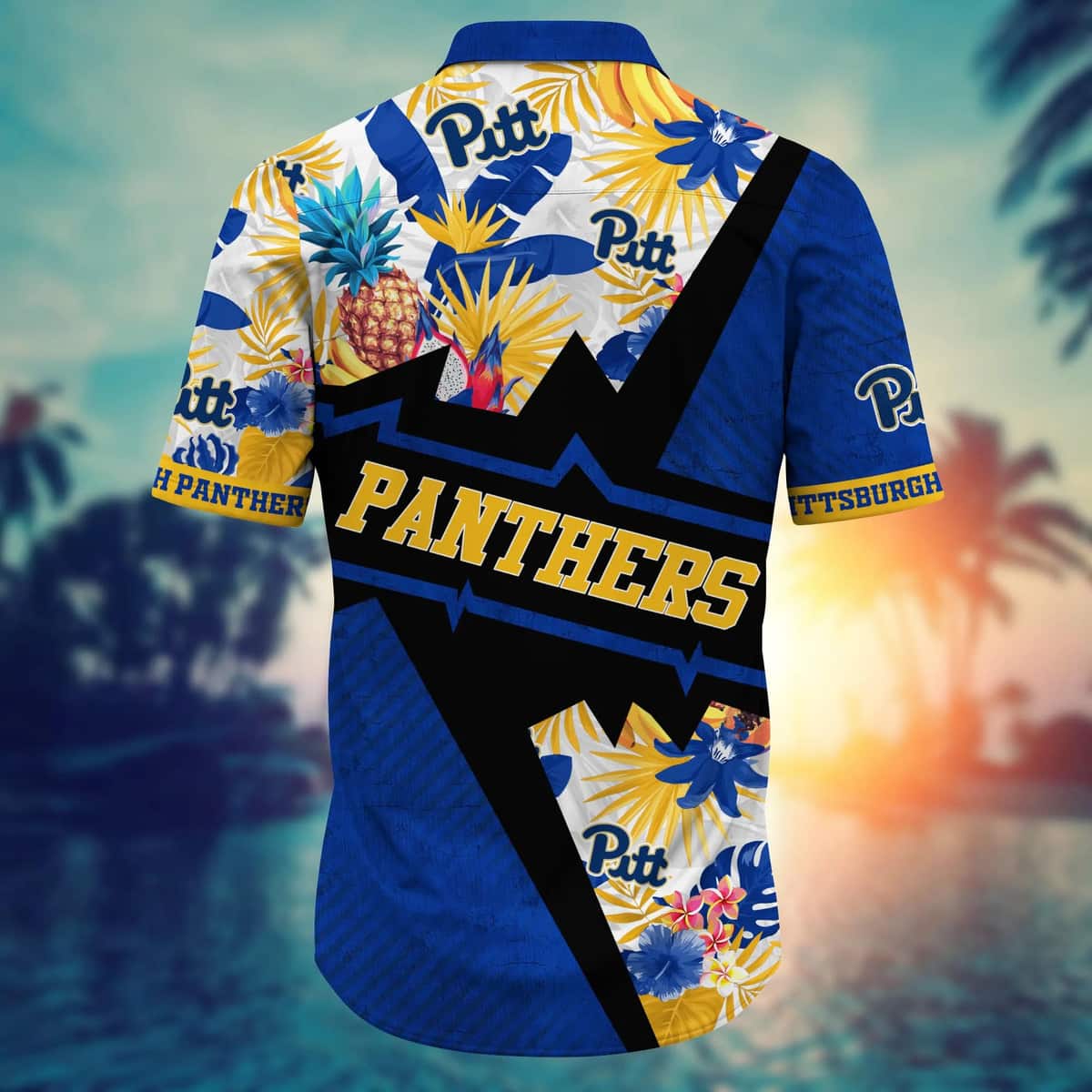 Summer Aloha NCAA Pitt Panthers Hawaiian Shirt Gift For Beach Vacation Summer Aloha NCAA Pitt Panthers Hawaiian Shirt Gift For Beach Vacation
