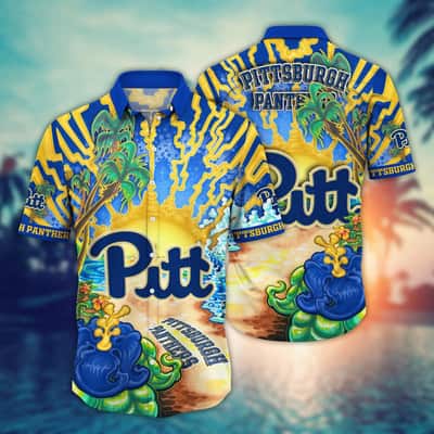 NCAA Pitt Panthers Hawaiian Shirt Summer Gift For Friend