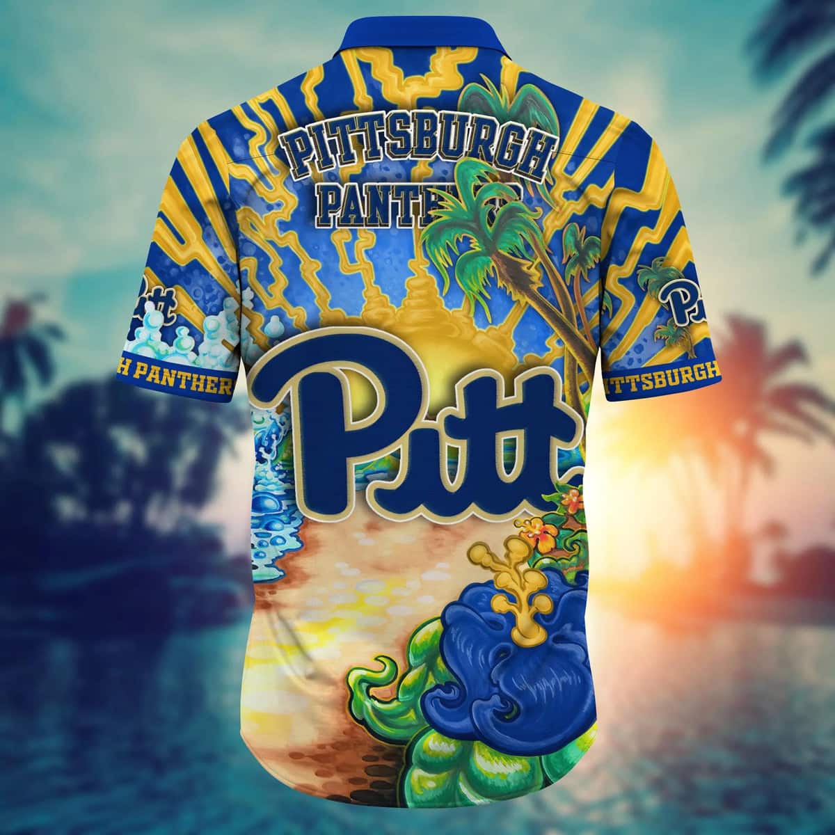 NCAA Pitt Panthers Hawaiian Shirt Summer Gift For Friend