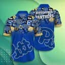 NCAA Pitt Panthers Hawaiian Shirt Beach Gift For Him NCAA Pitt Panthers Hawaiian Shirt Beach Gift For Him
