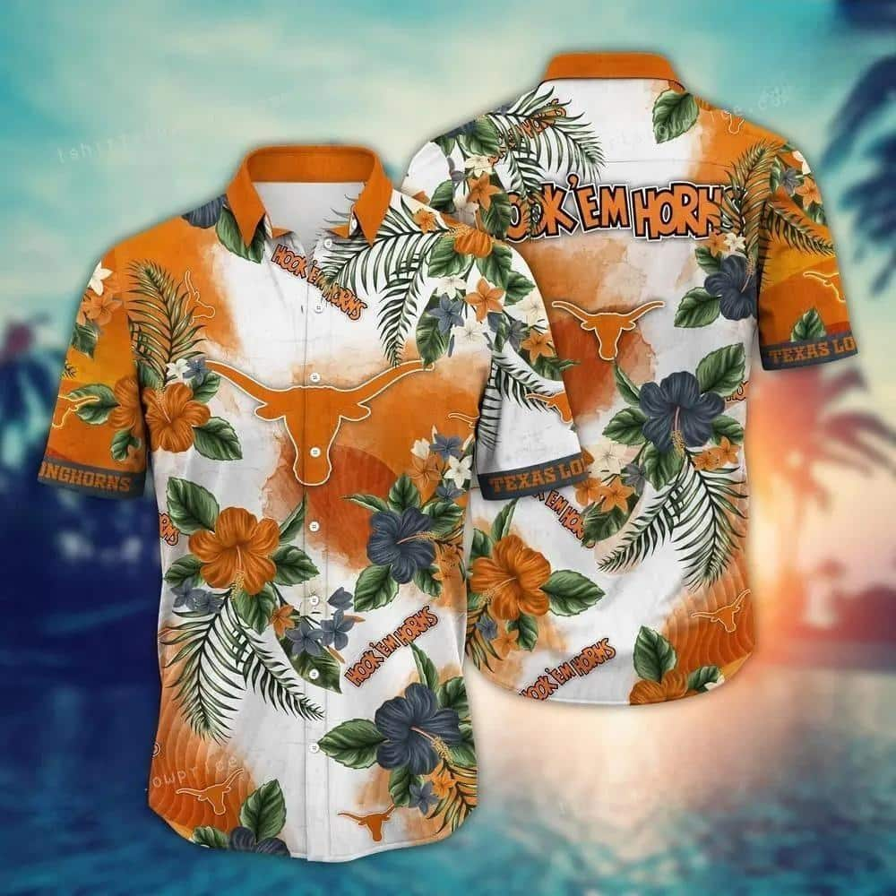 NCAA Texas Longhorns Hawaiian Shirt Summer Gift For Friends