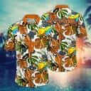 Tropical Aloha NCAA Texas Longhorns Hawaiian Shirt Gift For Beach Vacation