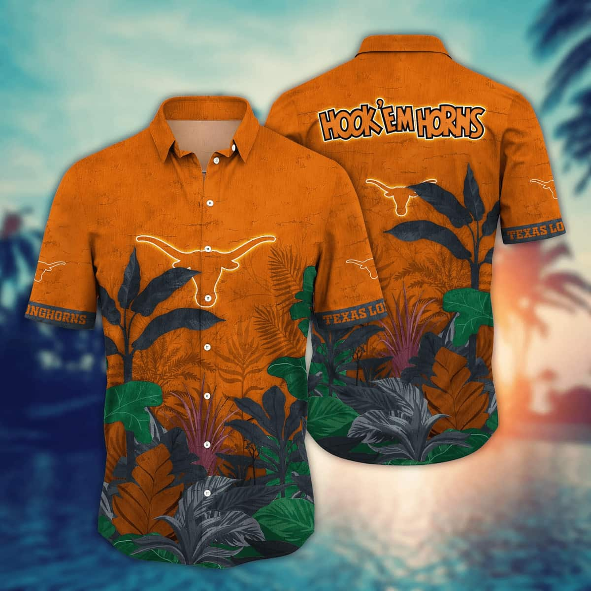 NCAA Texas Longhorns Hawaiian Shirt Trendy Summer Gift