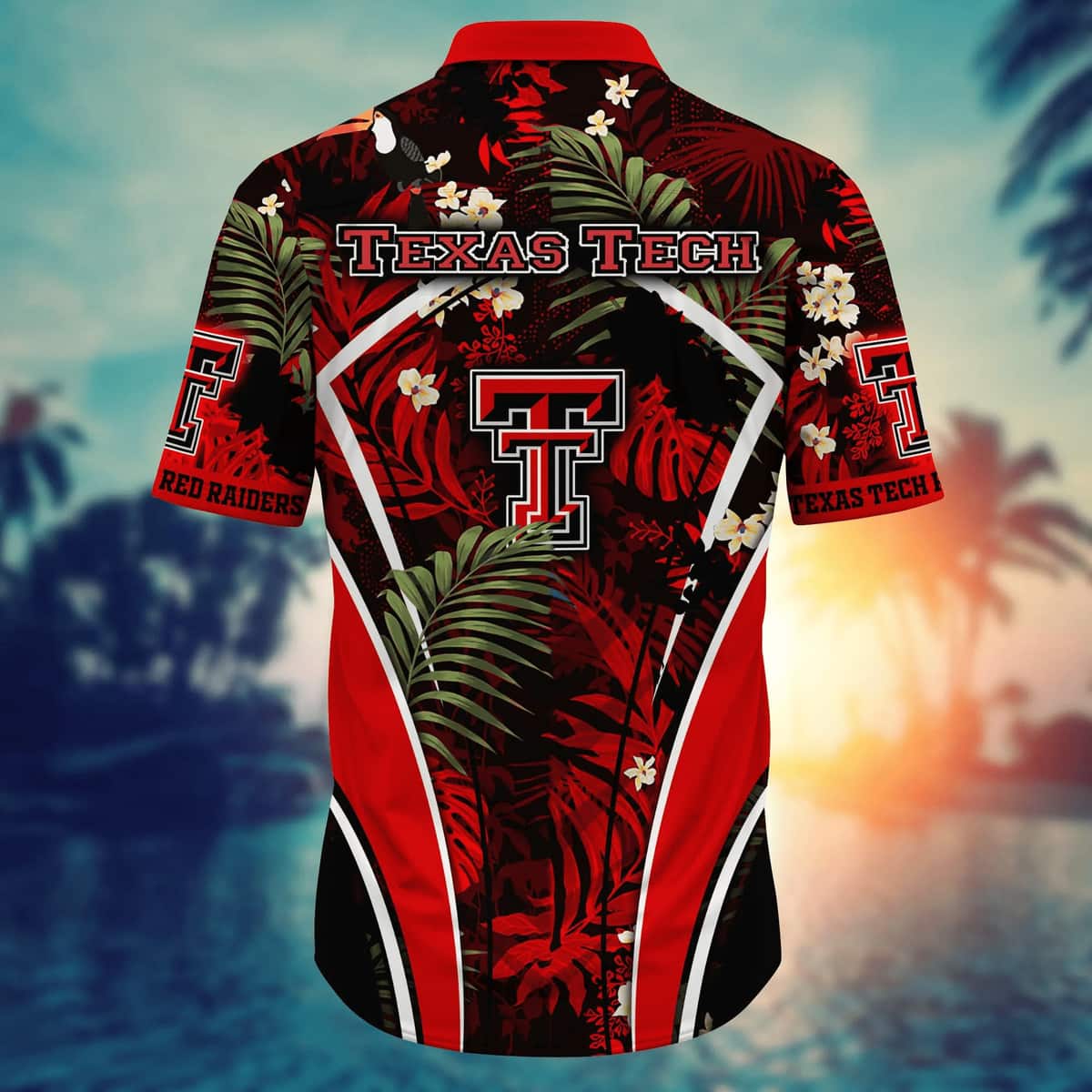Tropical Aloha NCAA Texas Tech Hawaiian Shirt Trendy Summer Gift Tropical Aloha NCAA Texas Tech Hawaiian Shirt Trendy Summer Gift