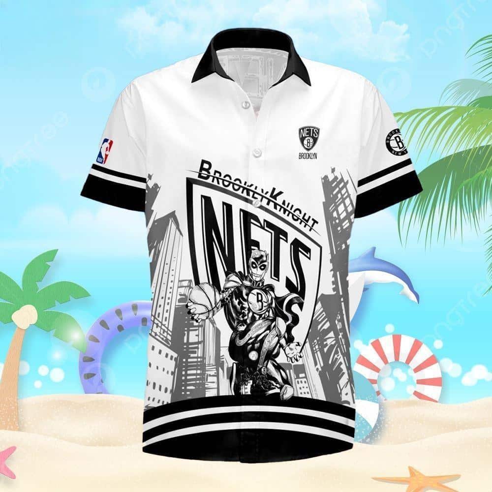 NBA Brooklyn Nets Hawaiian Shirt Gift For Basketball Fans NBA Brooklyn Nets Hawaiian Shirt Gift For Basketball Fans
