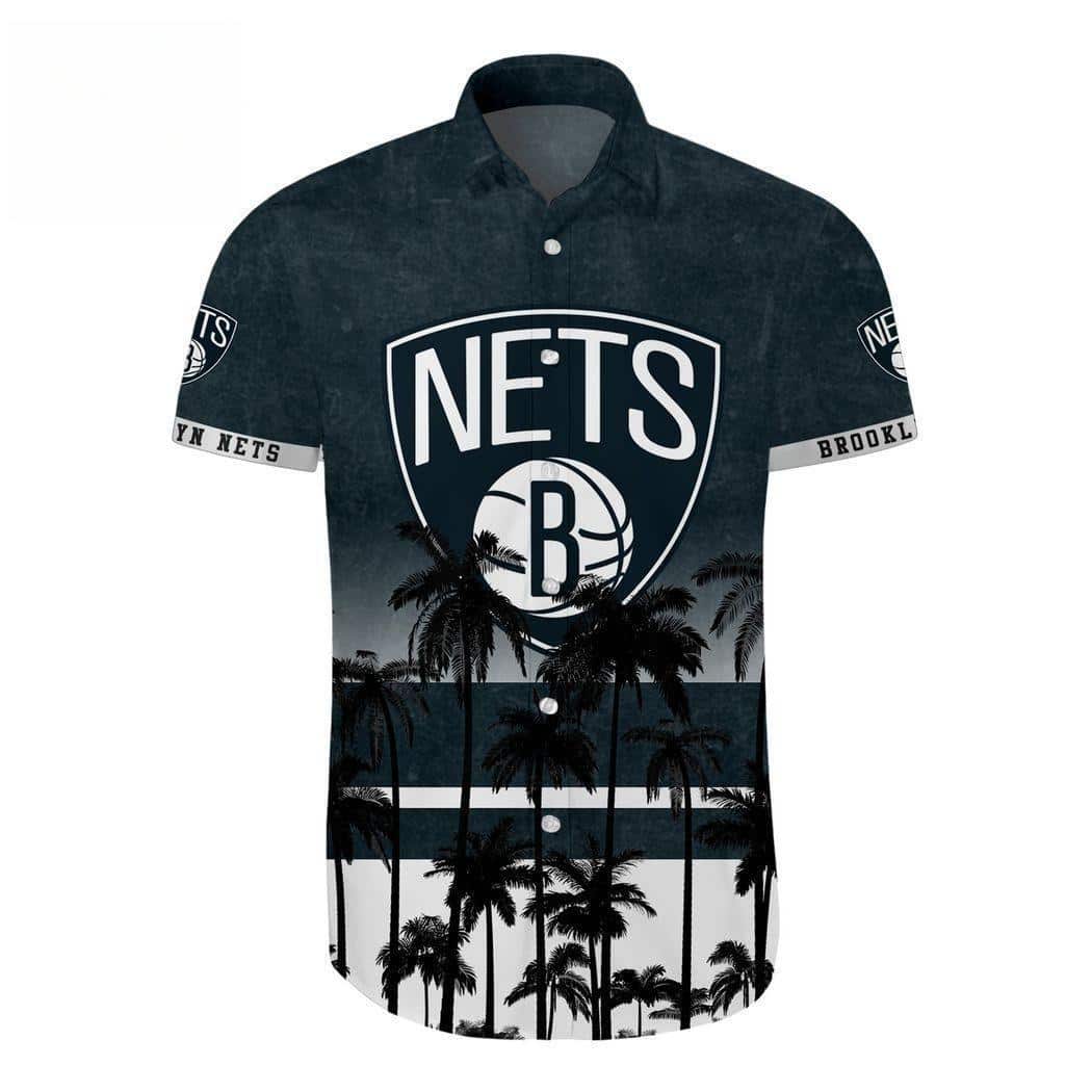 Vintage Aloha NBA Brooklyn Nets Hawaiian Shirt Beach Vacation Gift Vintage Aloha NBA Brooklyn Nets Hawaiian Shirt Beach Vacation Gift