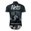 Vintage Aloha NBA Brooklyn Nets Hawaiian Shirt Beach Vacation Gift