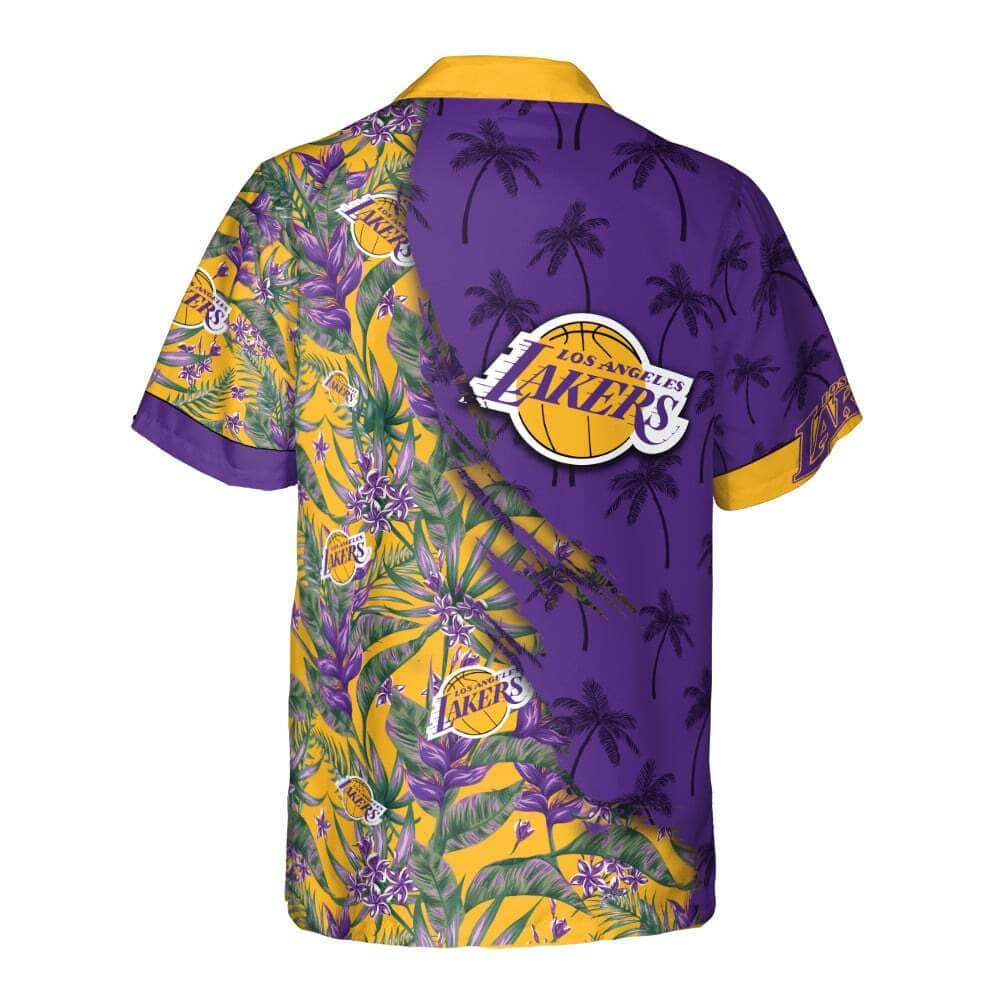 Aloha NBA Los Angeles Lakers Hawaiian Shirt Gift For Basketball Fans Aloha NBA Los Angeles Lakers Hawaiian Shirt Gift For Basketball Fans