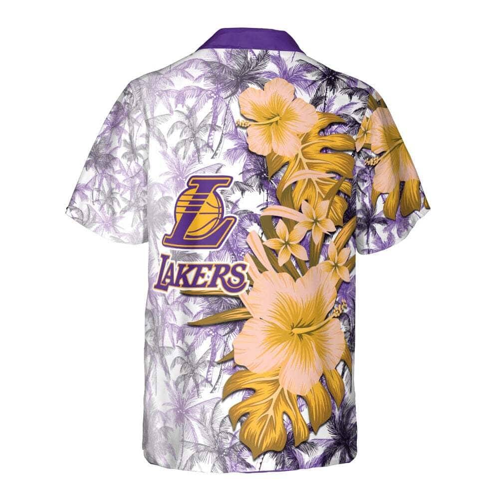 Summer Aloha NBA Los Angeles Lakers Hawaiian Shirt Best Basketball Gift Summer Aloha NBA Los Angeles Lakers Hawaiian Shirt Best Basketball Gift