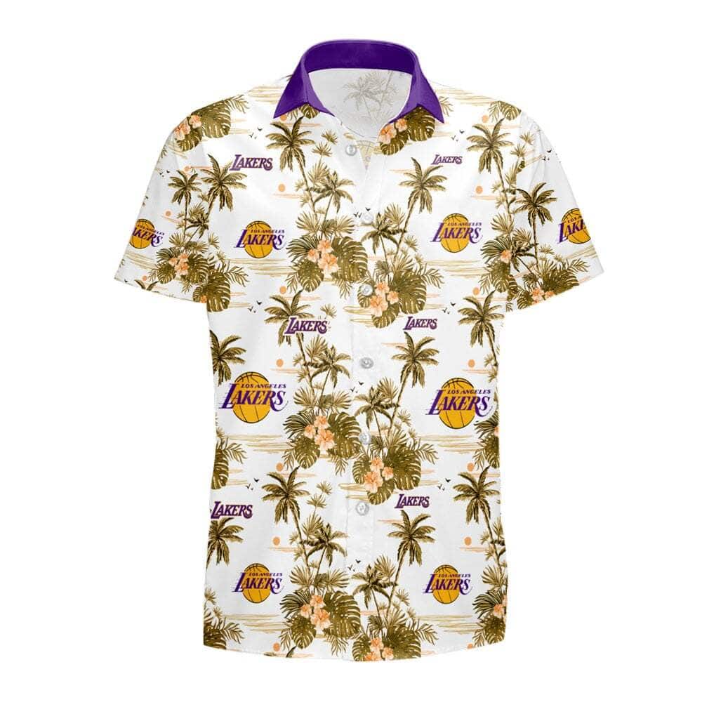 Vintage Aloha NBA Los Angeles Lakers Hawaiian Shirt Trendy Summer Gift Vintage Aloha NBA Los Angeles Lakers Hawaiian Shirt Trendy Summer Gift