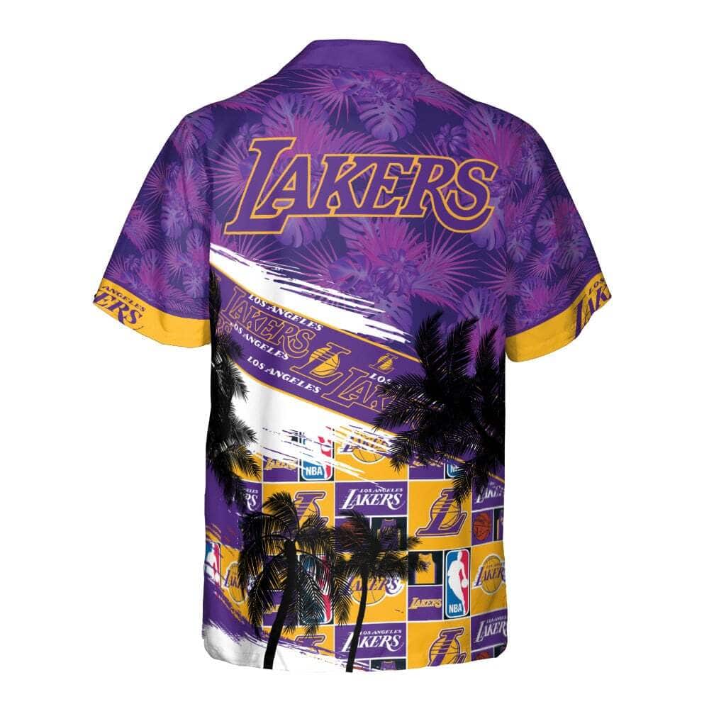Vintage Aloha NBA Los Angeles Lakers Hawaiian Shirt Summer Beach Gift Vintage Aloha NBA Los Angeles Lakers Hawaiian Shirt Summer Beach Gift