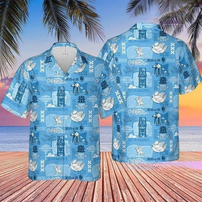 Aloha Star Wars Hawaiian Shirt Beach Gift For Friend