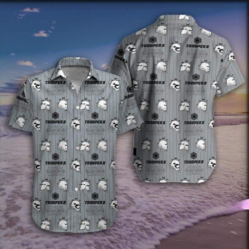 Troopers Star Wars Hawaiian Shirt Gift For Beach Vacation