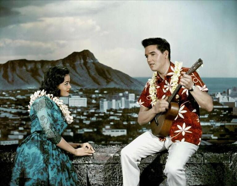 BLACKMAN,PRESLEY, BLUE HAWAII, 1961 BLACKMAN,PRESLEY, BLUE HAWAII, 1961