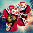 NHL Chicago Blackhawks Hawaiian Shirt Tropical Aloha Gift For Beach Lovers