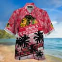 Vintage Aloha NHL Chicago Blackhawks Hawaiian Shirt Palm Trees Pattern Vintage Aloha NHL Chicago Blackhawks Hawaiian Shirt Palm Trees Pattern
