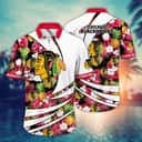 Summer Aloha NHL Chicago Blackhawks Hawaiian Shirt Pineapple Pattern Summer Aloha NHL Chicago Blackhawks Hawaiian Shirt Pineapple Pattern