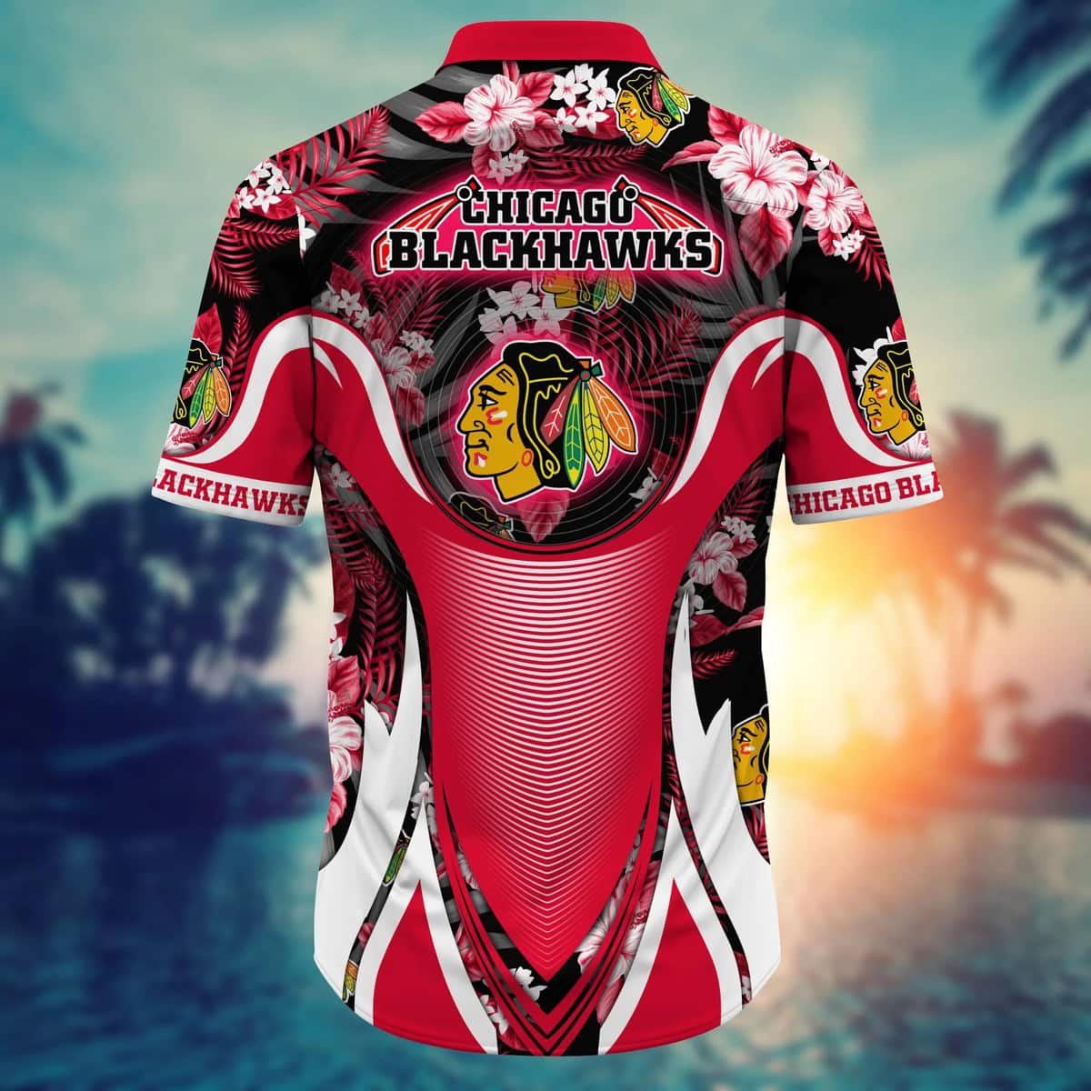 Summer Aloha NHL Chicago Blackhawks Hawaiian Shirt Beach Lovers Gift Summer Aloha NHL Chicago Blackhawks Hawaiian Shirt Beach Lovers Gift