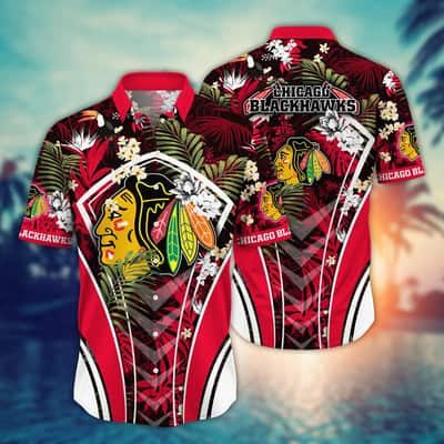 Summer Aloha NHL Chicago Blackhawks Hawaiian Shirt Summer Holiday Gift